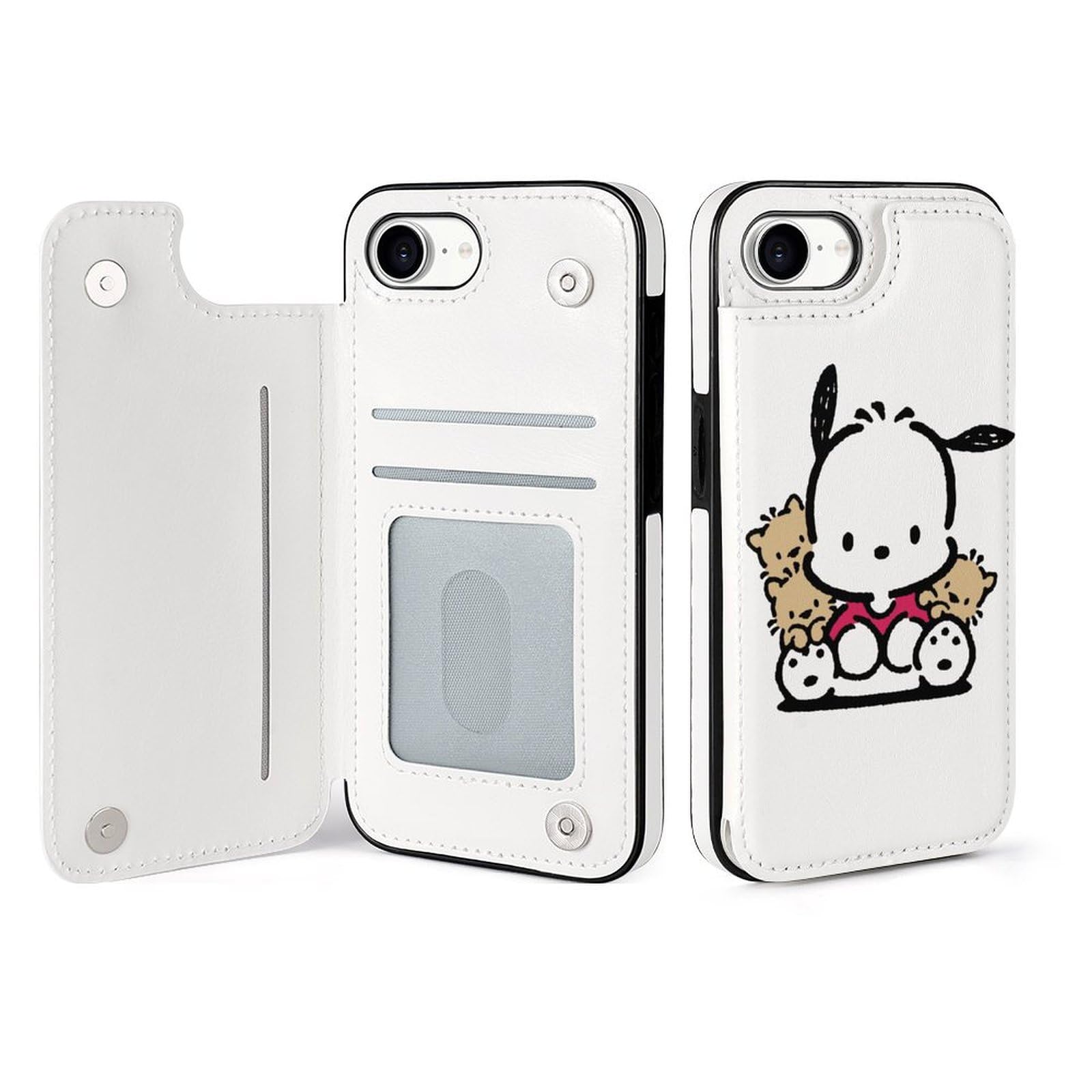 Amazon.co.jp: IPhone16E ケース 手帳型 ポチャッコ あいふぉん16E